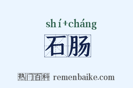 石肠是什么意思的图片